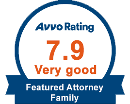 Avvo Rating 7.9 Very Good | Featured Attorney Family